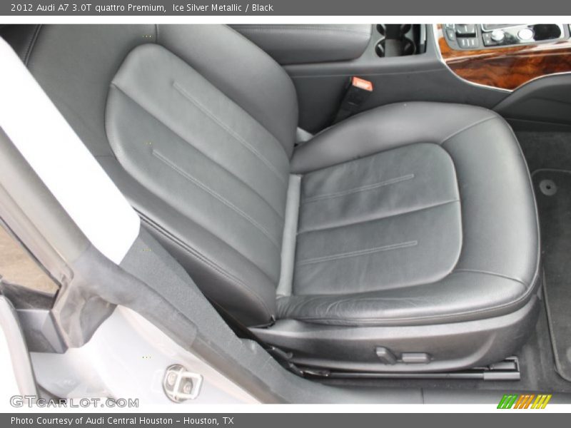 Ice Silver Metallic / Black 2012 Audi A7 3.0T quattro Premium