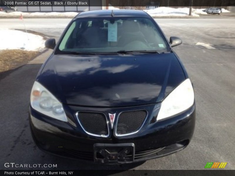 Black / Ebony Black 2008 Pontiac G6 GT Sedan