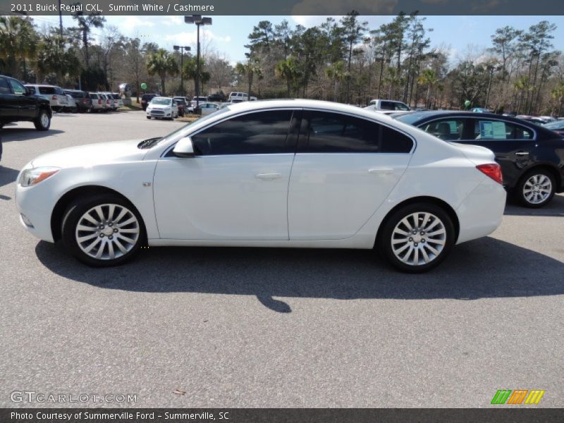 Summit White / Cashmere 2011 Buick Regal CXL
