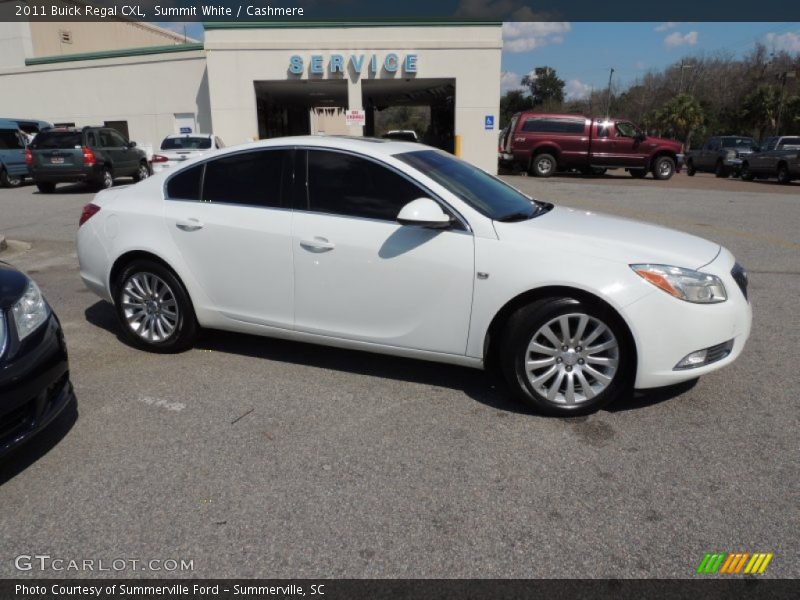 Summit White / Cashmere 2011 Buick Regal CXL