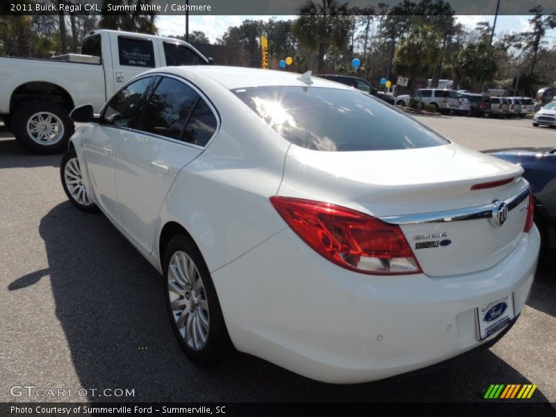 Summit White / Cashmere 2011 Buick Regal CXL