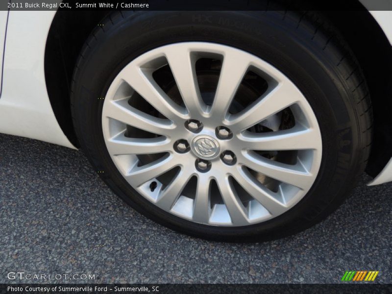 Summit White / Cashmere 2011 Buick Regal CXL