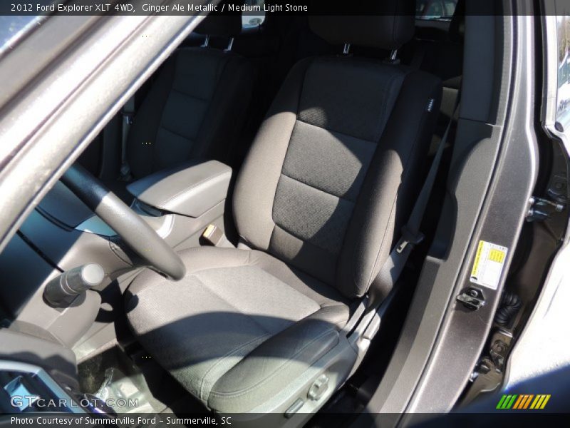 Ginger Ale Metallic / Medium Light Stone 2012 Ford Explorer XLT 4WD