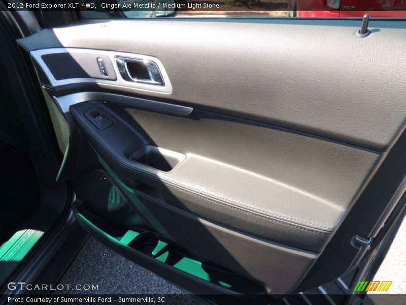 Ginger Ale Metallic / Medium Light Stone 2012 Ford Explorer XLT 4WD