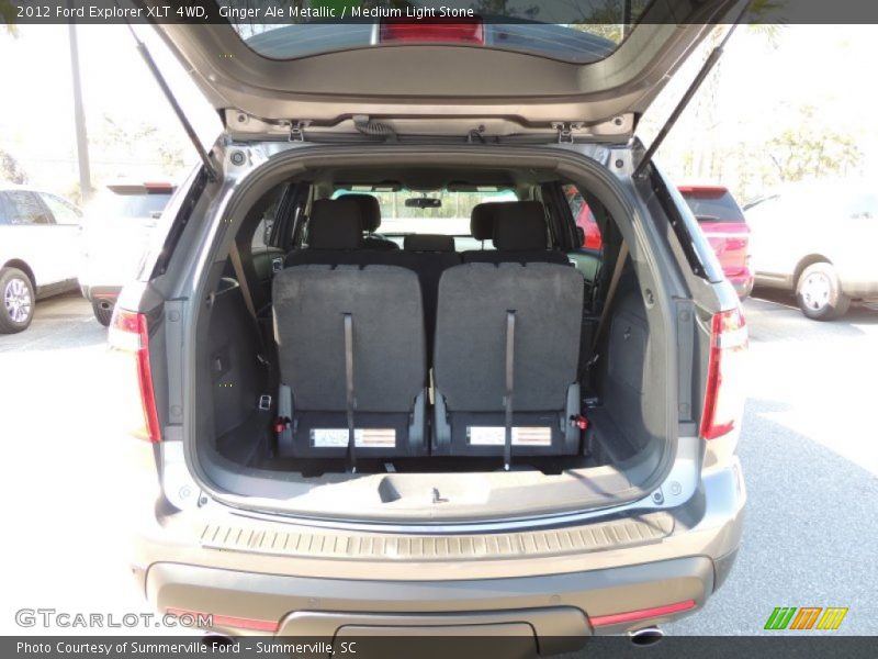 Ginger Ale Metallic / Medium Light Stone 2012 Ford Explorer XLT 4WD