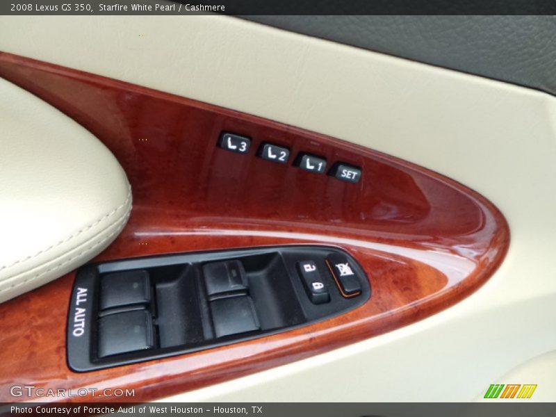 Starfire White Pearl / Cashmere 2008 Lexus GS 350