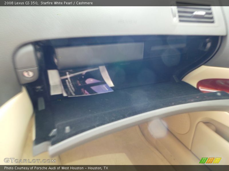 Starfire White Pearl / Cashmere 2008 Lexus GS 350