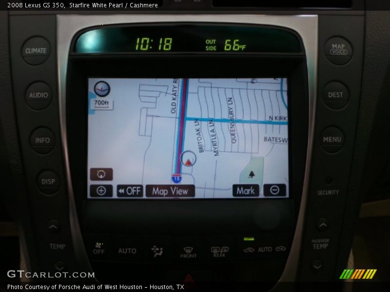 Starfire White Pearl / Cashmere 2008 Lexus GS 350