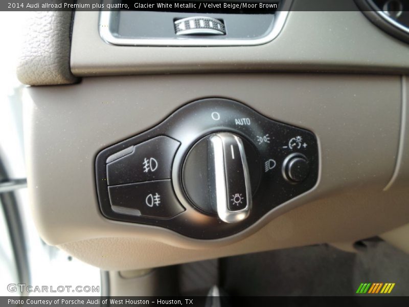 Glacier White Metallic / Velvet Beige/Moor Brown 2014 Audi allroad Premium plus quattro