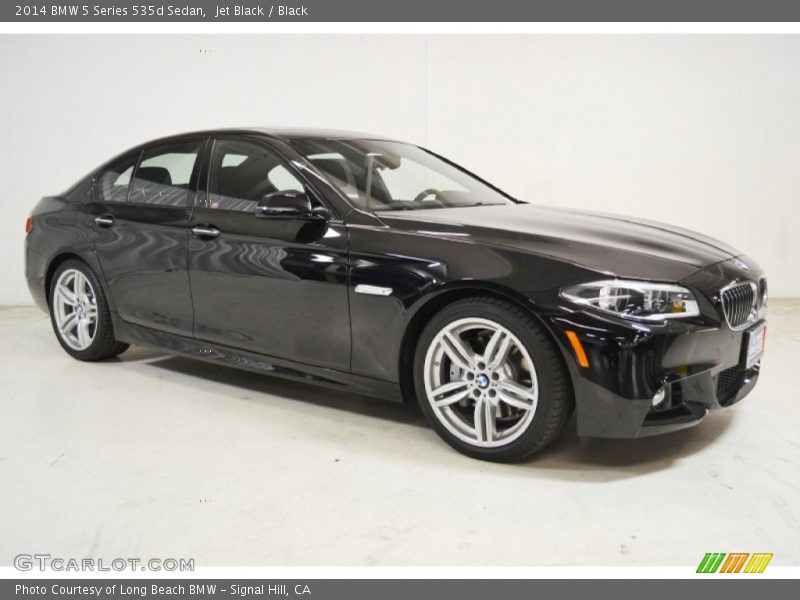 Jet Black / Black 2014 BMW 5 Series 535d Sedan