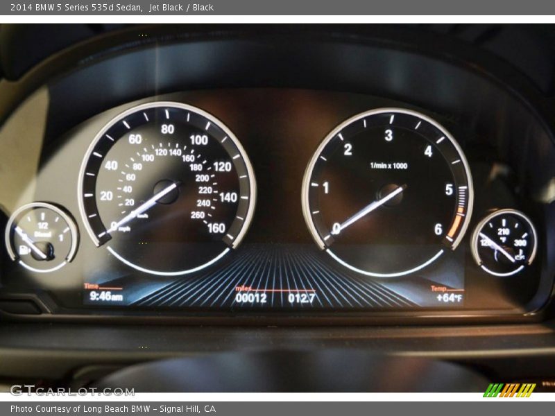  2014 5 Series 535d Sedan 535d Sedan Gauges