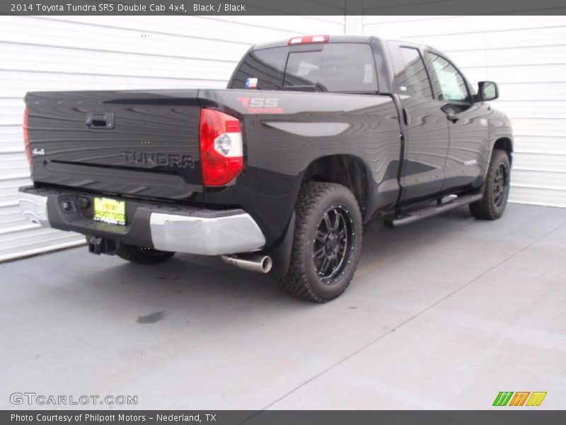 Black / Black 2014 Toyota Tundra SR5 Double Cab 4x4