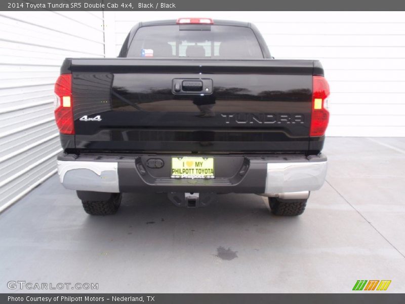 Black / Black 2014 Toyota Tundra SR5 Double Cab 4x4