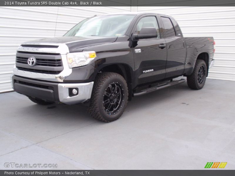 Black / Black 2014 Toyota Tundra SR5 Double Cab 4x4