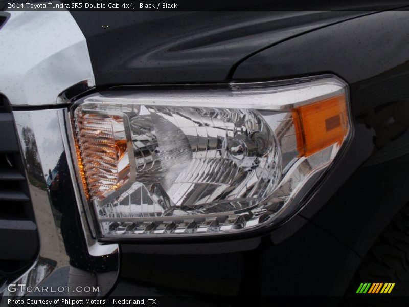 Black / Black 2014 Toyota Tundra SR5 Double Cab 4x4