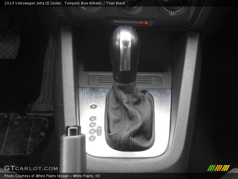 Tempest Blue Metallic / Titan Black 2014 Volkswagen Jetta SE Sedan
