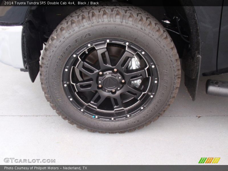 Black / Black 2014 Toyota Tundra SR5 Double Cab 4x4