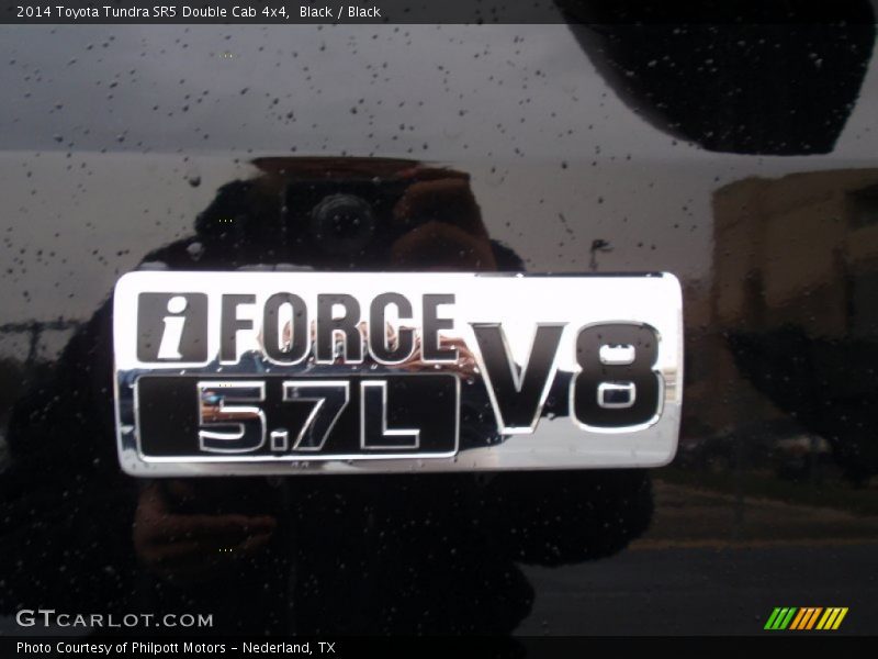 Black / Black 2014 Toyota Tundra SR5 Double Cab 4x4
