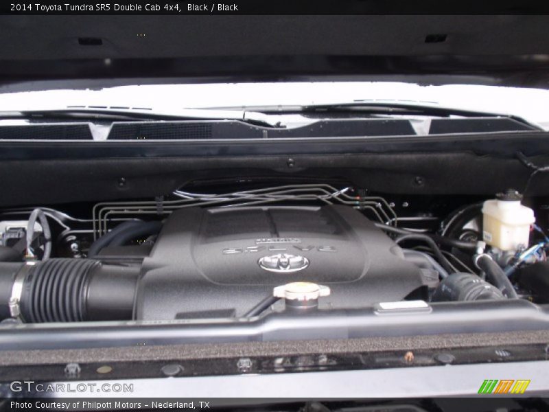 Black / Black 2014 Toyota Tundra SR5 Double Cab 4x4