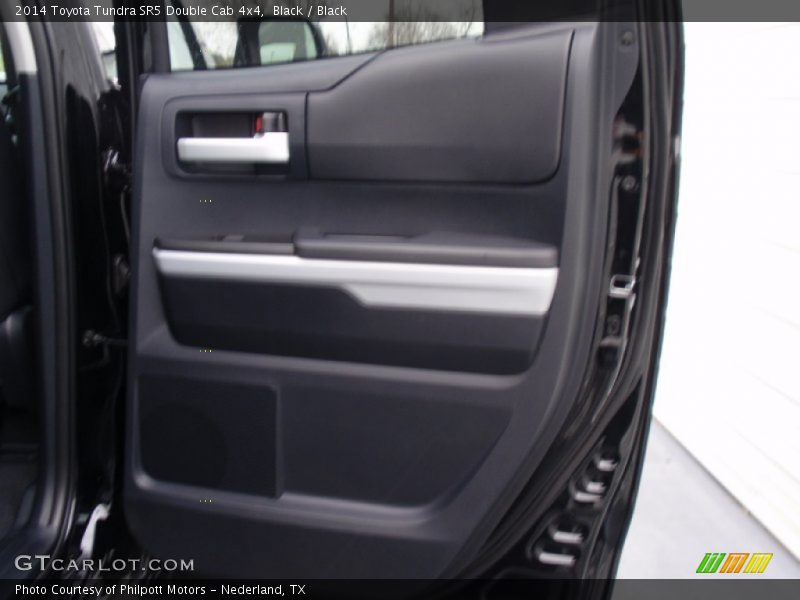 Black / Black 2014 Toyota Tundra SR5 Double Cab 4x4