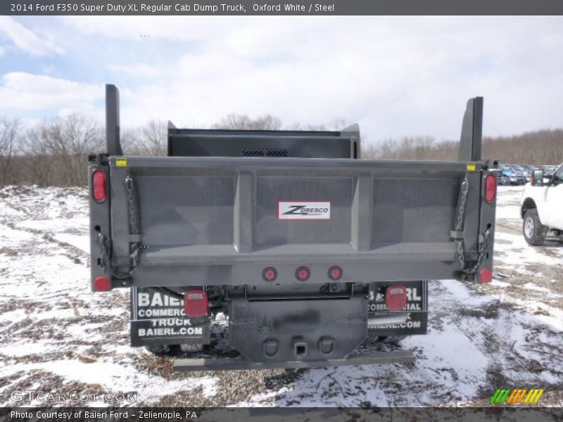 Oxford White / Steel 2014 Ford F350 Super Duty XL Regular Cab Dump Truck
