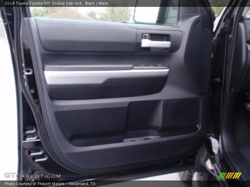 Black / Black 2014 Toyota Tundra SR5 Double Cab 4x4