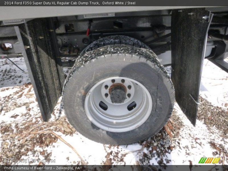  2014 F350 Super Duty XL Regular Cab Dump Truck Wheel