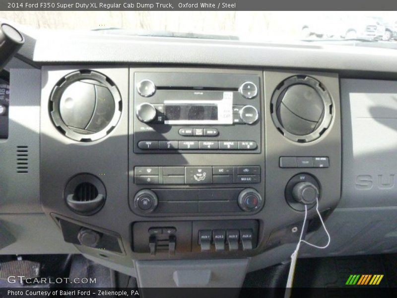 Controls of 2014 F350 Super Duty XL Regular Cab Dump Truck