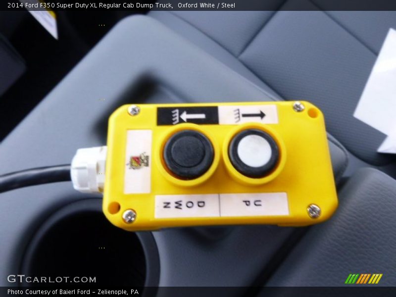 Oxford White / Steel 2014 Ford F350 Super Duty XL Regular Cab Dump Truck