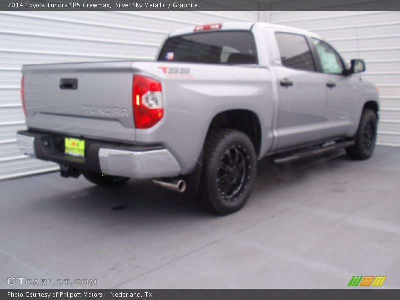 Silver Sky Metallic / Graphite 2014 Toyota Tundra SR5 Crewmax