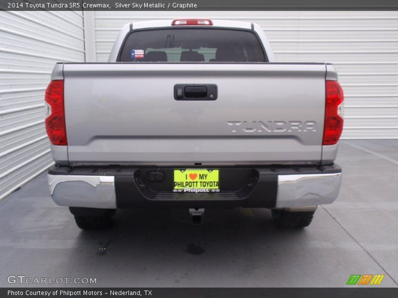 Silver Sky Metallic / Graphite 2014 Toyota Tundra SR5 Crewmax