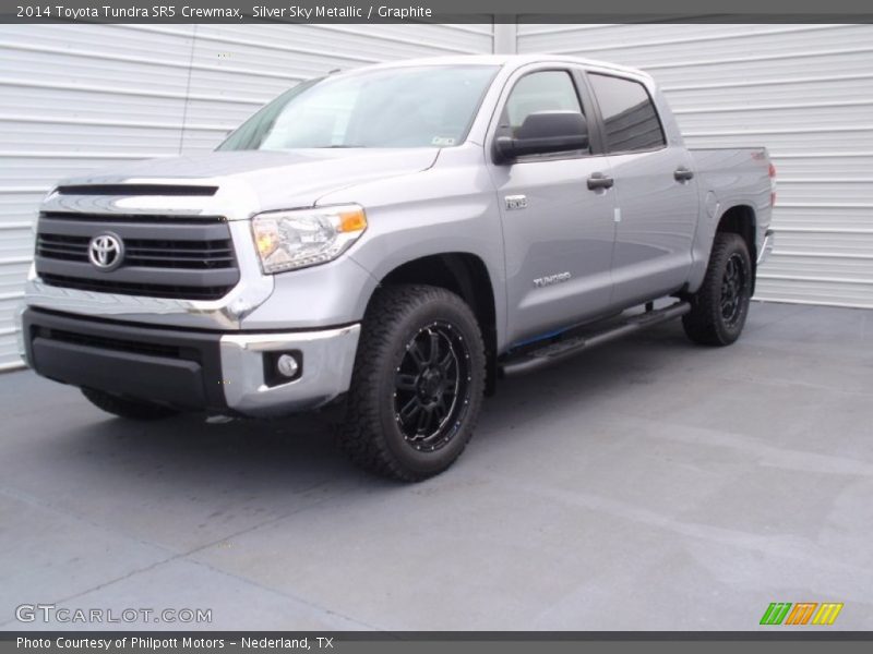 Silver Sky Metallic / Graphite 2014 Toyota Tundra SR5 Crewmax