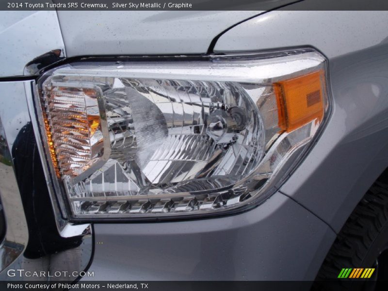 Silver Sky Metallic / Graphite 2014 Toyota Tundra SR5 Crewmax