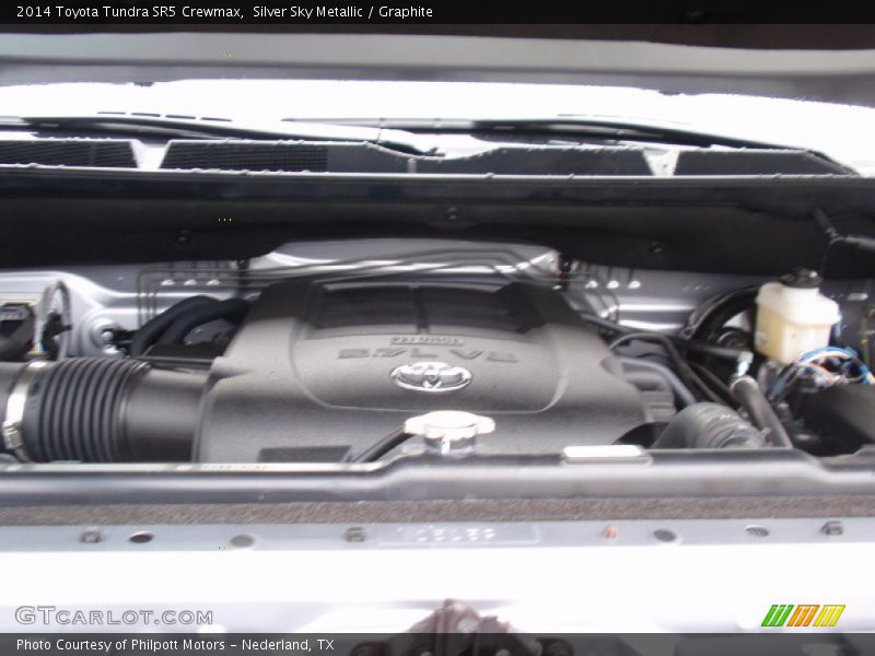 Silver Sky Metallic / Graphite 2014 Toyota Tundra SR5 Crewmax