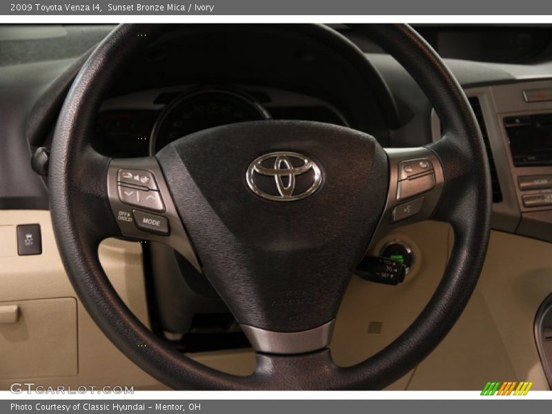 Sunset Bronze Mica / Ivory 2009 Toyota Venza I4