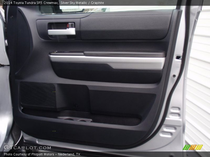 Silver Sky Metallic / Graphite 2014 Toyota Tundra SR5 Crewmax