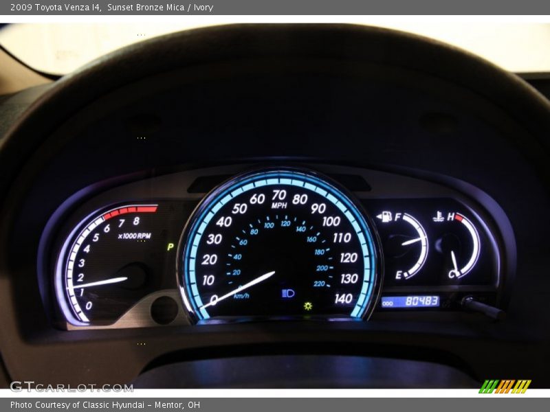 Sunset Bronze Mica / Ivory 2009 Toyota Venza I4