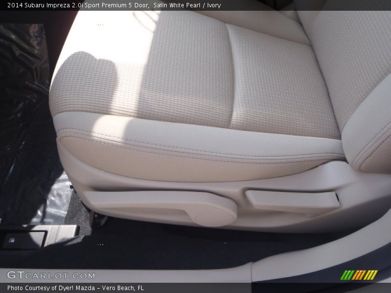 Satin White Pearl / Ivory 2014 Subaru Impreza 2.0i Sport Premium 5 Door