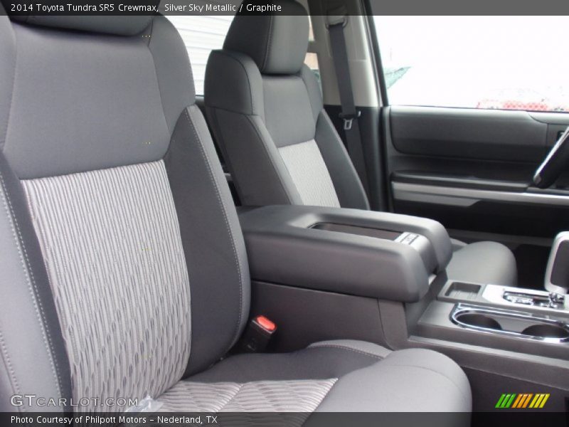 Silver Sky Metallic / Graphite 2014 Toyota Tundra SR5 Crewmax