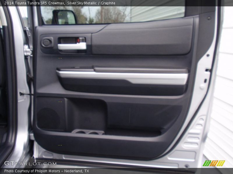 Silver Sky Metallic / Graphite 2014 Toyota Tundra SR5 Crewmax