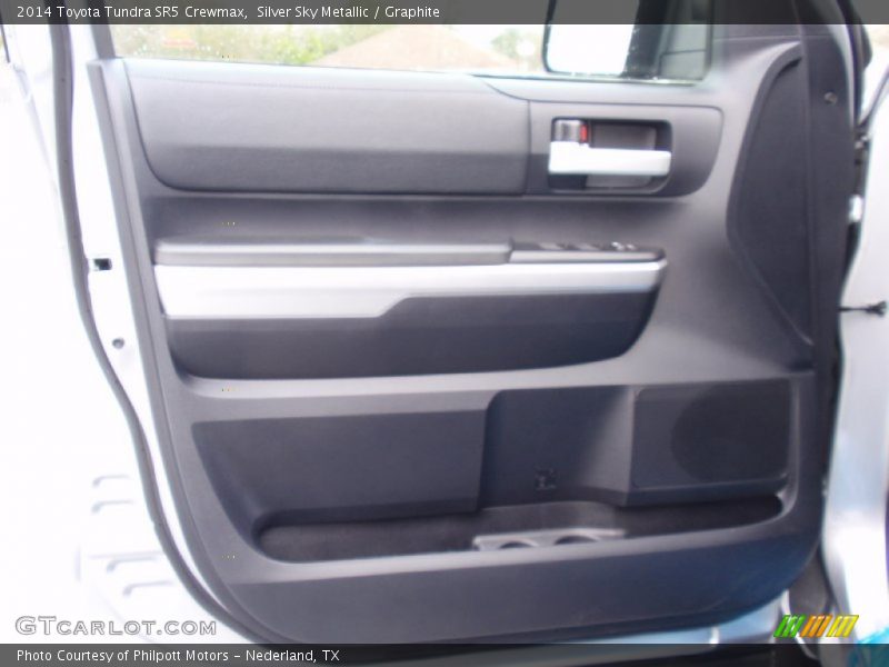 Silver Sky Metallic / Graphite 2014 Toyota Tundra SR5 Crewmax