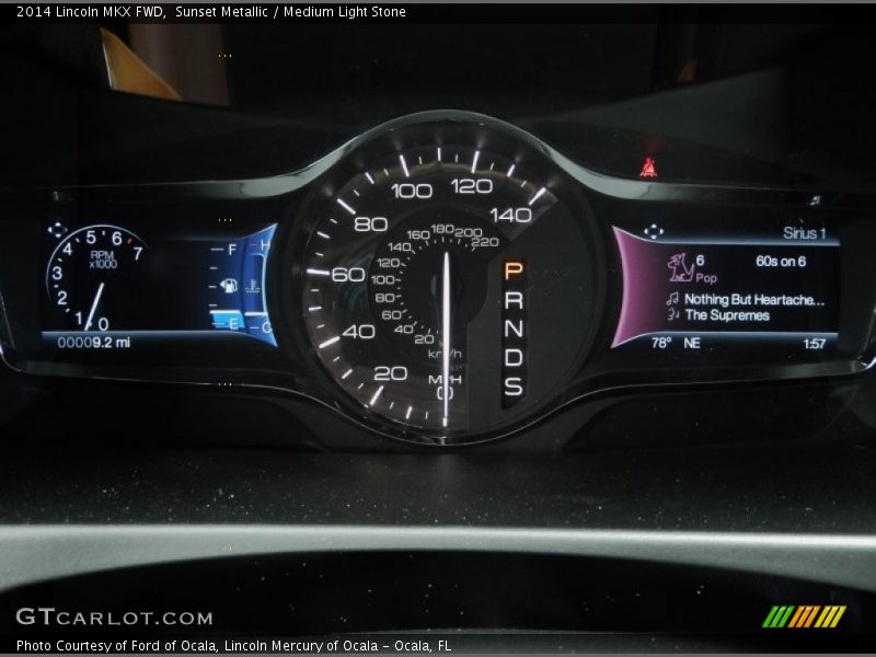  2014 MKX FWD FWD Gauges