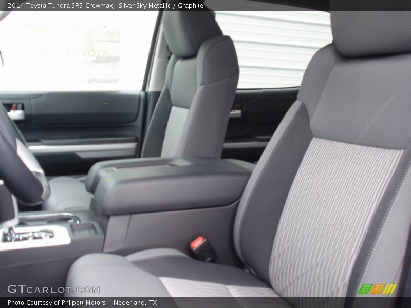 Silver Sky Metallic / Graphite 2014 Toyota Tundra SR5 Crewmax