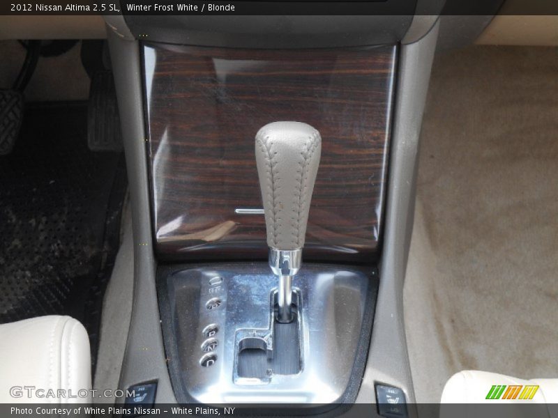 Winter Frost White / Blonde 2012 Nissan Altima 2.5 SL