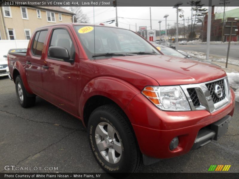 Front 3/4 View of 2013 Frontier SV V6 Crew Cab 4x4