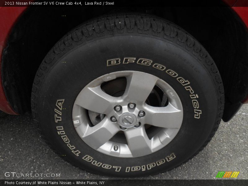 Lava Red / Steel 2013 Nissan Frontier SV V6 Crew Cab 4x4