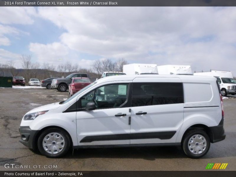  2014 Transit Connect XL Van Frozen White