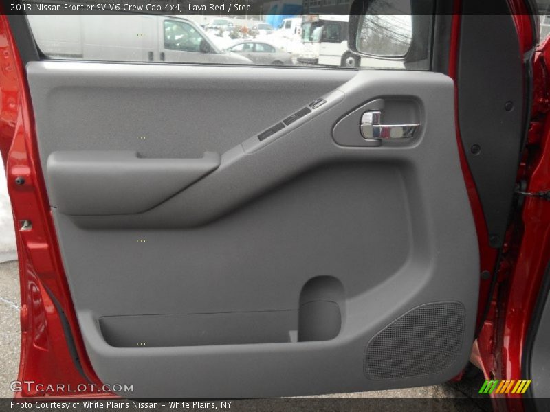 Door Panel of 2013 Frontier SV V6 Crew Cab 4x4
