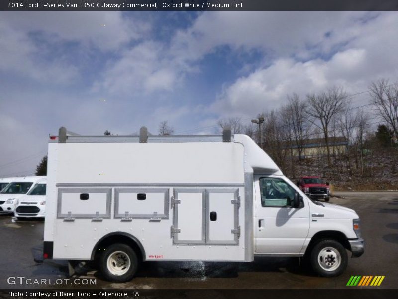Oxford White / Medium Flint 2014 Ford E-Series Van E350 Cutaway Commercial
