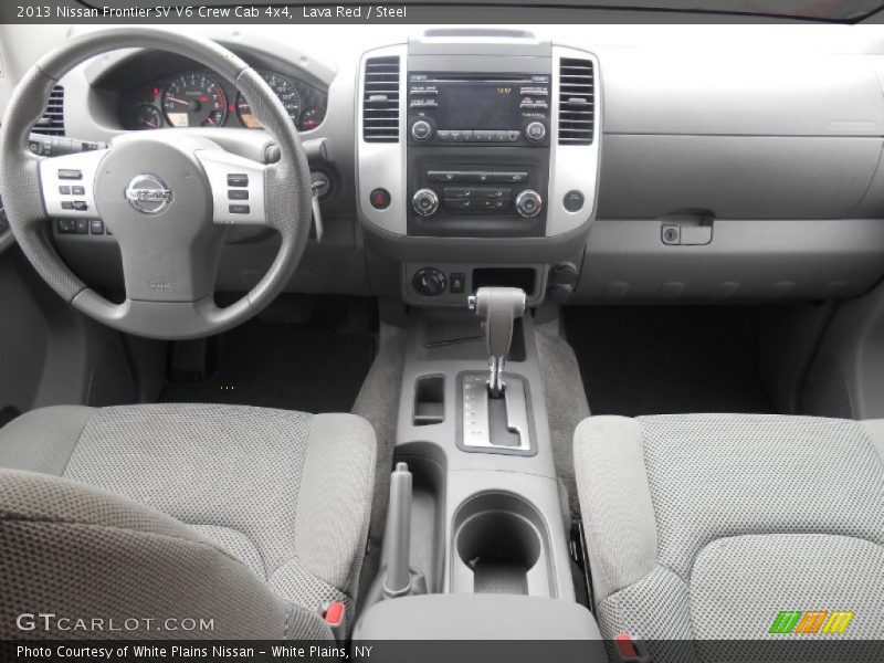 Dashboard of 2013 Frontier SV V6 Crew Cab 4x4